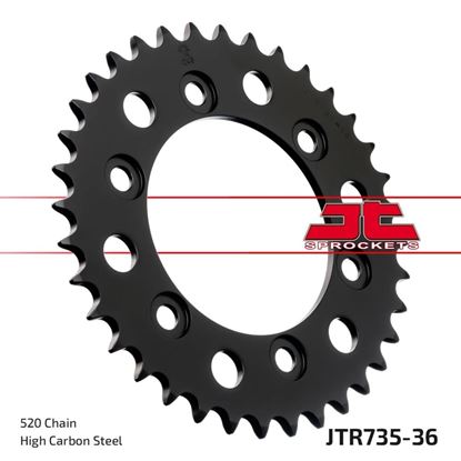 Picture of JT Rear Sprocket Ducati 600SS 94, 888 Strada 93-94 (735-36) (Single)
