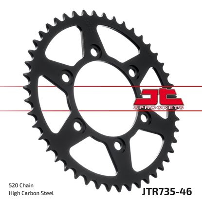 Picture of JT Rear Sprocket Ducati 600 Monster 99-01, 620 Monster i.e 02-03, 620 S Monster i.e 02-03 (735-46) (Single)