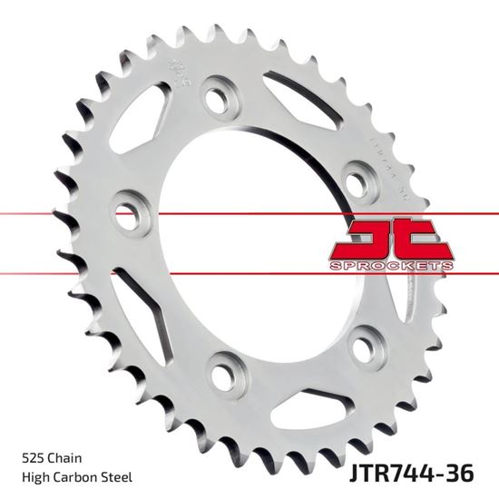 Picture of JT Rear Sprocket Ducati 999 03-06, 999R 06, 999S 03-06, 999S AMA 07 (744-36) (Single)