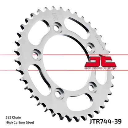 Picture of JT Rear Sprocket Ducati 749 04-06, 749S 03 (744-39) (Single)