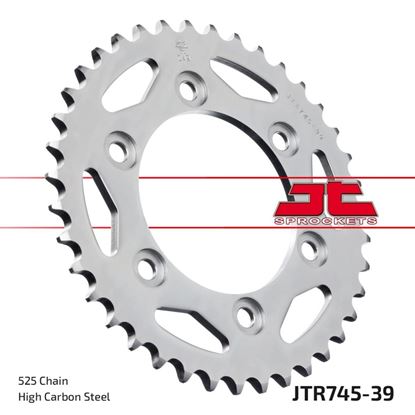 Picture of JT Rear Sprocket Ducati 1000 Monster i.e 03-05, 1000 Sport S 07-09, 1000 Sportclassic GT 07-10 (745-39) (Single)