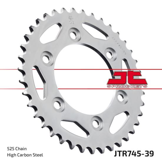 Picture of JT Rear Sprocket Ducati 1000 Monster i.e 03-05, 1000 Sport S 07-09, 1000 Sportclassic GT 07-10 (745-39) (Single)