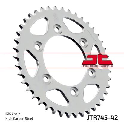 Picture of JT Rear Sprocket Ducati 944 Sport Turismo ST2 97-03, 992 Sport Touring ST3 04-07 (745-42) (Single)