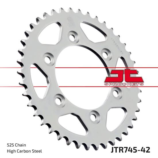 Picture of JT Rear Sprocket Ducati 944 Sport Turismo ST2 97-03, 992 Sport Touring ST3 04-07 (745-42) (Single)