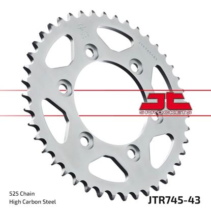 Picture of JT Rear Sprocket Ducati 916 Sport Touring ST4 99-03 (745-43) (Single)
