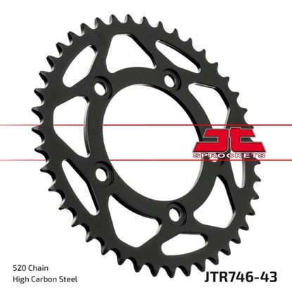 Picture of JT Rear Sprocket Ducati 959 Panigale 16-19, 959 Panigale Corse 18-19 (746-43) (Single)
