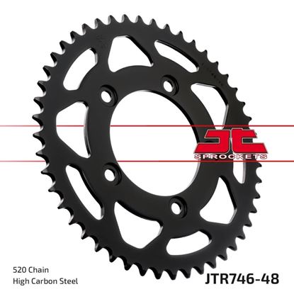 Picture of JT Rear Sprocket Ducati 400 Scrambler 16-21 (746-48) (Single)