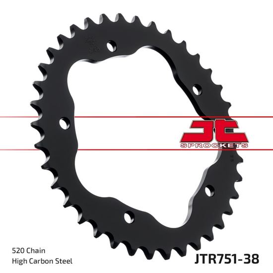 Picture of JT Rear Sprocket Ducati 748 Biposto 95-03, 748 02-03, 748S 02-03 (751-38) (Single)