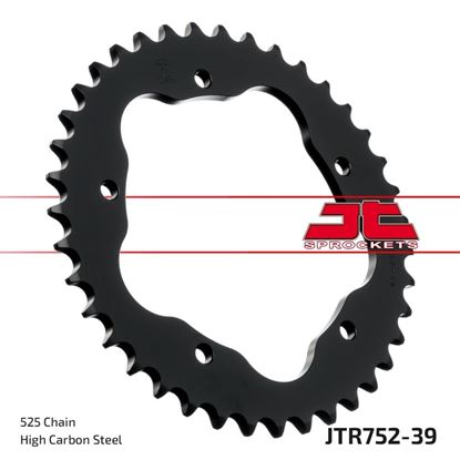 Picture of JT Rear Sprocket Ducati 795 Monster 12-15, 796 Monster 12-15, 1100 Monster 09-13 (All Models) (752-39) (Single)