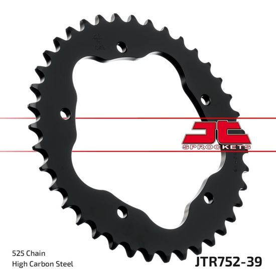 Picture of JT Rear Sprocket Ducati 795 Monster 12-15, 796 Monster 12-15, 1100 Monster 09-13 (All Models) (752-39) (Single)