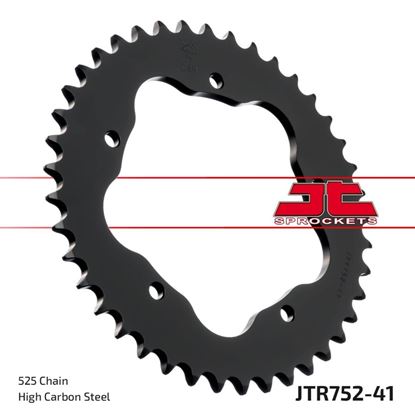 Picture of JT Rear Sprocket Ducati 796 Hypermotard 10-12, 1000 Monster S2R 06-08, 1100 Hypermotard 10-12 (752-41) (Single)