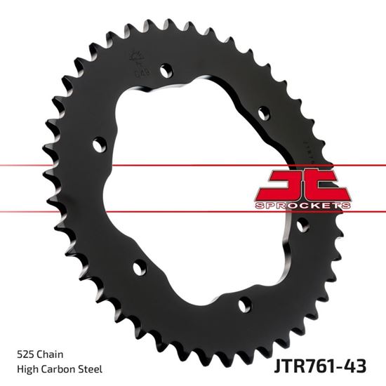 Picture of JT Rear Sprocket Ducati 1198 Diavel 11-18 (All Models) (761-43) (Single)