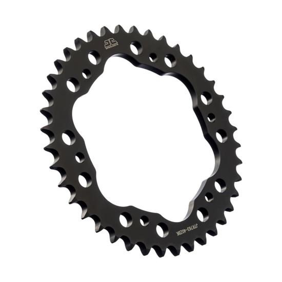Picture of JT Rear Sprocket Ducati 1200 Multistrada 10-17, 1200S Multistrada 10-17, 1260 Multistrada 18-22 (Black Zinc) (763-40) (Single)