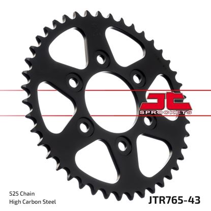 Picture of JT Rear Sprocket Ducati 937 Multistrada V2/V2S 22-23, 950 Multistrada 17-20 (765-43) (Single)