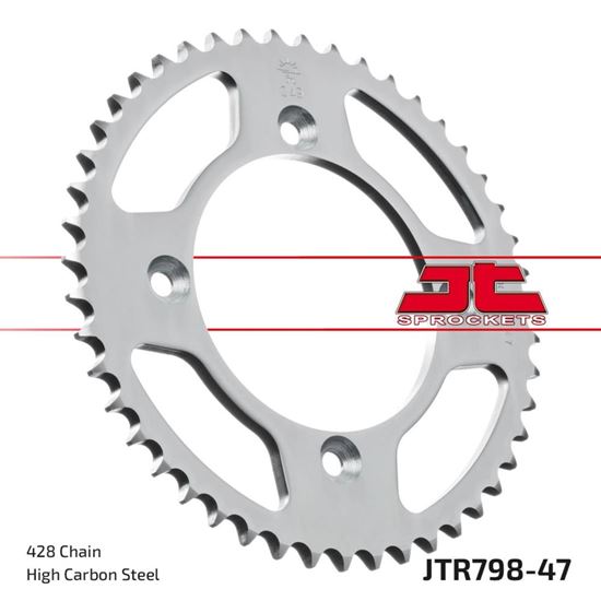 Picture of JT Rear Sprocket Suzuki RM85 02-20 (Small Wheel), RM85 02-21 (Big Wheel)  (798-47) (Single)