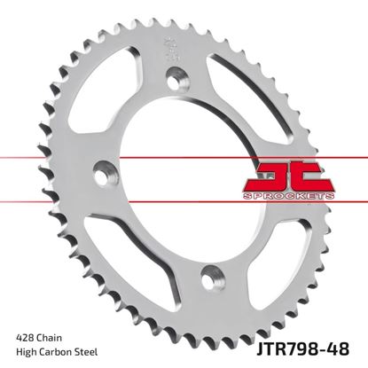 Picture of JT Rear Sprocket Suzuki RM80 89-01 (Small Wheel) RM80 97-01 (Big Wheel) (798-48) (Single)