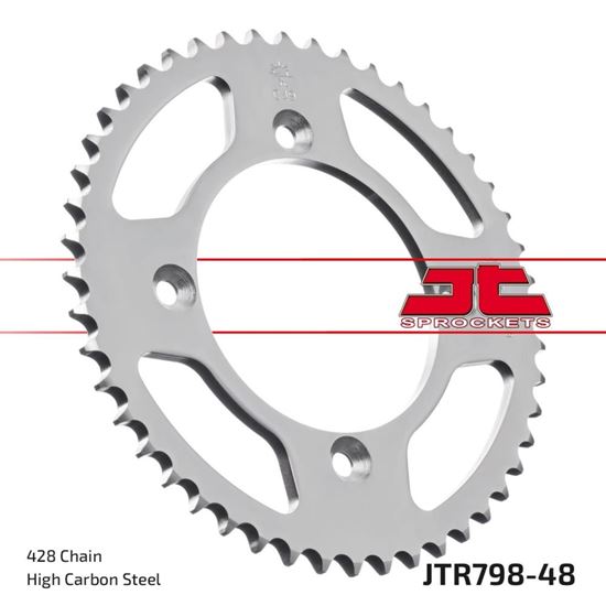 Picture of JT Rear Sprocket Suzuki RM80 89-01 (Small Wheel) RM80 97-01 (Big Wheel) (798-48) (Single)