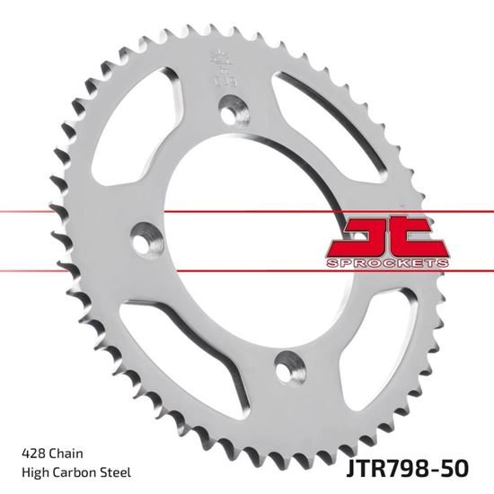 Picture of JT Rear Sprocket Suzuki RM80 83  (798-50) (Single)