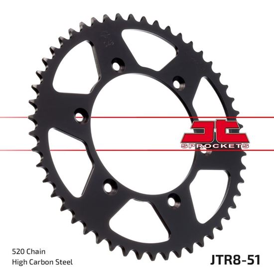 Picture of JT Rear Sprocket BMW G450X 09 Street Legal (8-51) (Single)