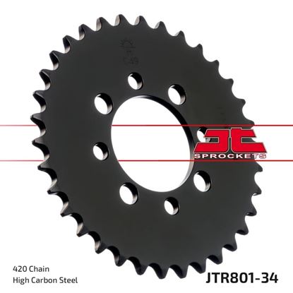 Picture of JT Rear Sprocket Suzuki FR70 75-87, FR80  (801-34) (Single)