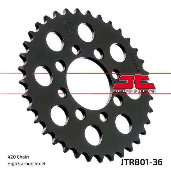 Picture of JT Rear Sprocket Suzuki FR50 75-86 (801-36) (Single)