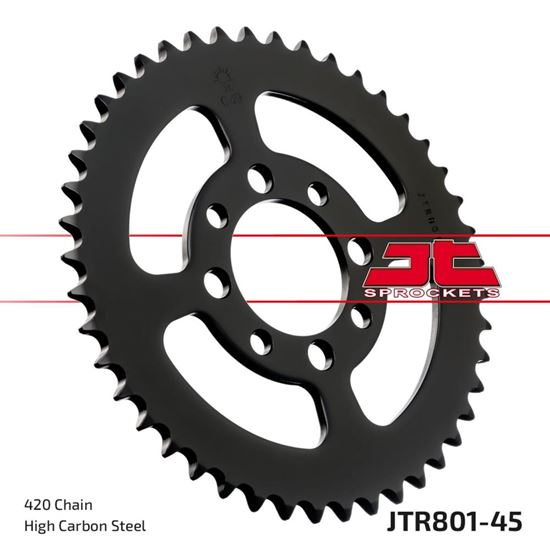 Picture of JT Rear Sprocket Suzuki TS50K 79, ZR50 80-84 (801-45) (Single)