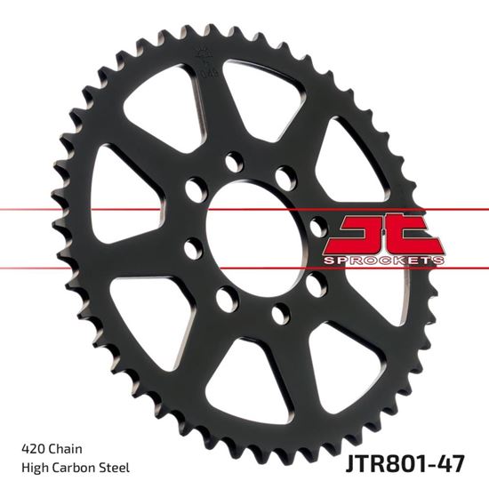 Picture of JT Rear Sprocket Suzuki GT50 77-80 (801-47) (Single)