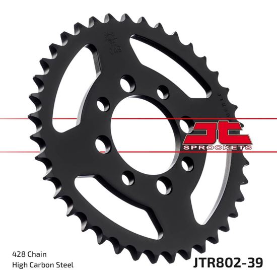 Picture of JT Rear Sprocket Kawasaki KE100 82-01, KH100 78-81 (802-39) (Single)