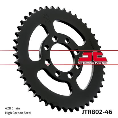 Picture of JT Rear Sprocket Suzuki GP100 78-80 (802-46) (Single)