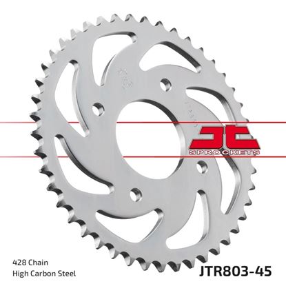 Picture of JT Rear Sprocket Suzuki GSX-R125 17-23, GSX-S125 17-23 (803-45) (Single)