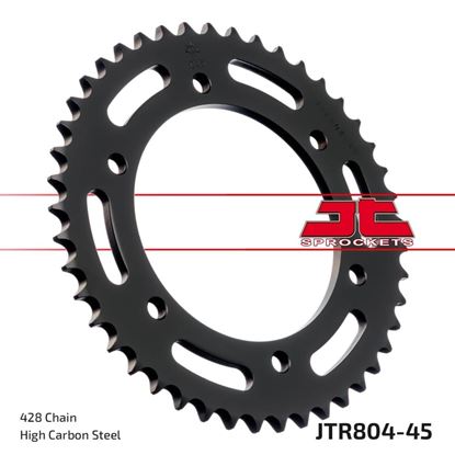 Picture of JT Rear Sprocket Suzuki TS125ERZ 82-84 (804-45) (Single)