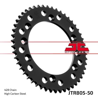 Picture of JT Rear Sprocket Suzuki DR125SM 08-13, TS125X 84-91, TS125R 89-96 (805-50) (Single)
