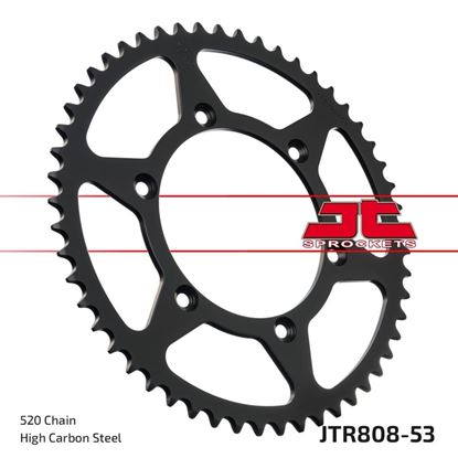 Picture of JT Rear Sprocket Suzuki RM125 87 (808-53) (Single)