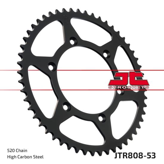 Picture of JT Rear Sprocket Suzuki RM125 87 (808-53) (Single)