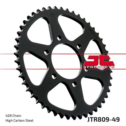 Picture of JT Rear Sprocket Suzuki TS100 77-79 (809-49) (Single)