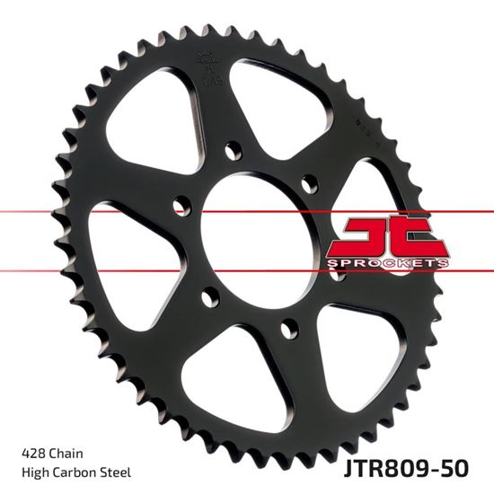 Picture of JT Rear Sprocket Suzuki TS125 73-77 (809-50) (Single)