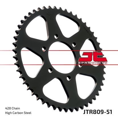 Picture of JT Rear Sprocket Kreidler 125 Supermoto DT 07-08 (809-51) (Single)