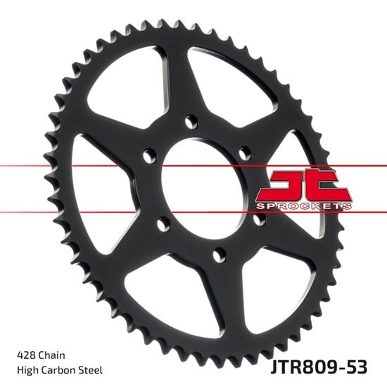Picture of JT Rear Sprocket Suzuki DR125S 85-00 (809-53) (Single)
