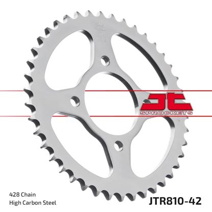 Picture of JT Rear Sprocket Suzuki GN125 92-00, GS125(Drum Brake) 79-82, RG125 86-92 (810-42) (Single)