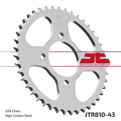 Picture of JT Rear Sprocket Keeway 125 Strike, RKS125 11-20, Suzuki GS125(Disc Brake) 83-00 (810-43) (Single)