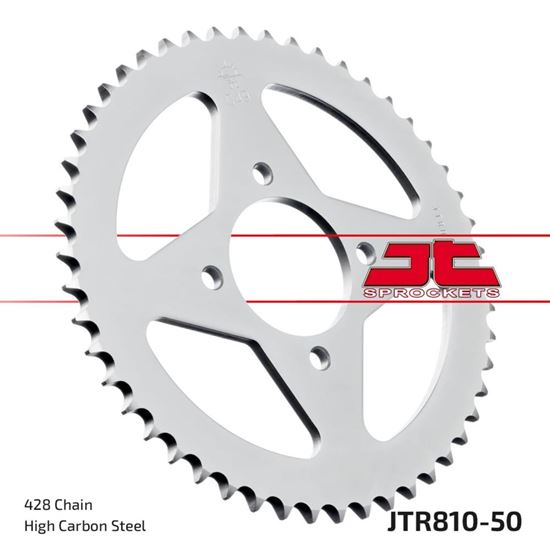 Picture of JT Rear Sprocket Suzuki GT125 74-81 (810-50) (Single)