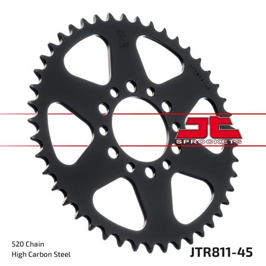 Picture of JT Rear Sprocket Suzuki DR200S 96-19, (811-45) (Single)