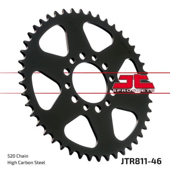 Picture of JT Rear Sprocket Suzuki DR200S 86-91 (811-46) (Single)