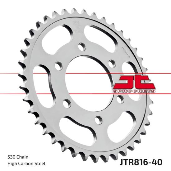 Picture of JT Rear Sprocket Suzuki GT750 72-73 (816-40) (Single)