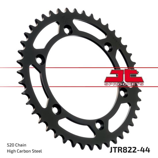 Picture of JT Rear Sprocket Suzuki DR400S 80-83 (822-44) (Single)