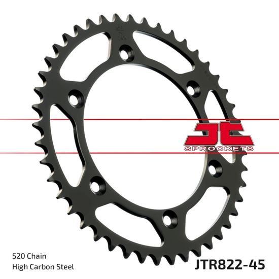 Picture of JT Rear Sprocket Husqvarna 410 TEE 99-00, 450 SMR 03-04, 610 TE 99-09, 610 SM 00-08 (822-45) (Single)