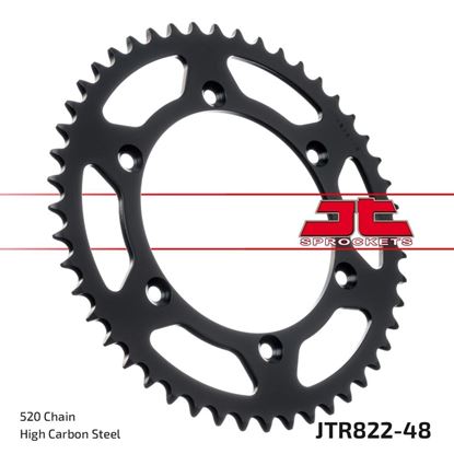 Picture of JT Rear Sprocket Gas Gas 125 EC 03-12, Husqvarna 250 CR 92-97, 00-05, Suzuki PE175 78-79 (822-48) (Single)