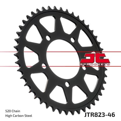 Picture of JT Rear Sprocket Suzuki GSX-R250 17-19, SFV650 09-15, SV650 16-19, SV650X 18-22 (823-46) (Single)