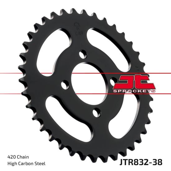Picture of JT Rear Sprocket Yamaha DTR50(DT50R) 91-96 (832-38) (Single)