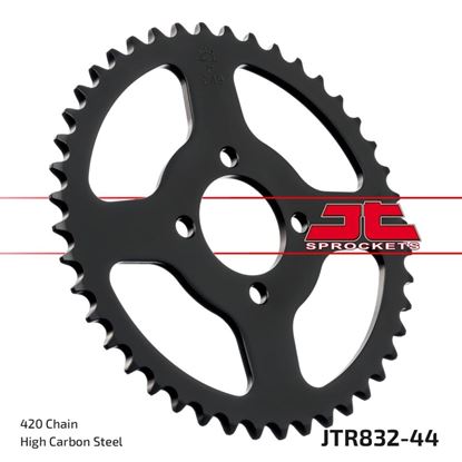 Picture of JT Rear Sprocket Yamaha YSR50 86-92 (832-44) (Single)